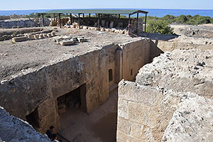 Pafos: královské hrobky, Τάφοι των Βασιλέων, Tombs of the Kings, 21.11.2023 Pafos