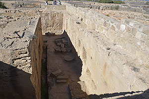 Pafos: královské hrobky, Τάφοι των Βασιλέων, Tombs of the Kings, 21.11.2023 Pafos