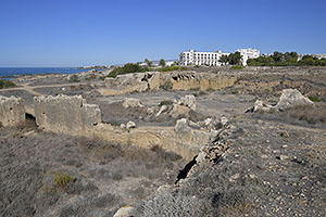Pafos: královské hrobky, Τάφοι των Βασιλέων, Tombs of the Kings, 21.11.2023 Pafos