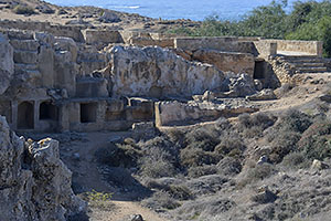 Pafos: královské hrobky, Τάφοι των Βασιλέων, Tombs of the Kings, 21.11.2023 Pafos