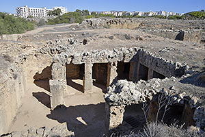 Pafos: královské hrobky, Τάφοι των Βασιλέων, Tombs of the Kings, 21.11.2023 Pafos