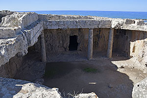 Pafos: královské hrobky, Τάφοι των Βασιλέων, Tombs of the Kings, 21.11.2023 Pafos