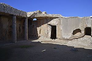 Pafos: královské hrobky, Τάφοι των Βασιλέων, Tombs of the Kings, 21.11.2023 Pafos