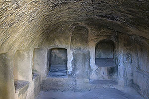 Pafos: královské hrobky, Τάφοι των Βασιλέων, Tombs of the Kings, 21.11.2023 Pafos