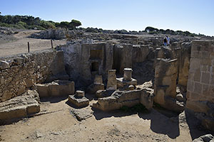 Pafos: královské hrobky, Τάφοι των Βασιλέων, Tombs of the Kings, 21.11.2023 Pafos
