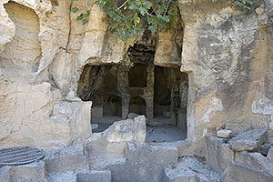 Pafos: královské hrobky, Τάφοι των Βασιλέων, Tombs of the Kings, 21.11.2023 Pafos