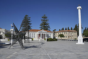 Pafos: 28th of October Square, 28th of October Column, 21.11.2023 Pafos