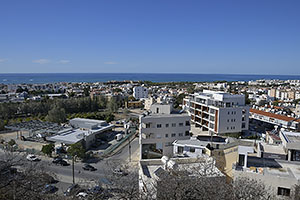 Pafos: výhľad na mesto, 21.11.2023 Pafos
