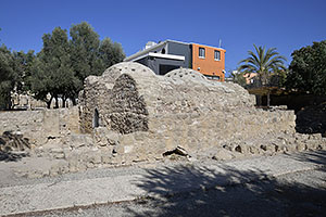 Pafos: ranokresťanská bazilika Chrysopolitissa, kúpele, 21.11.2023 Pafos