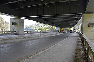 D1: Vojslavický most, most D1-075.1, unikátny dvojmost cez rieku Želivku, 28.5.2023 Cesko