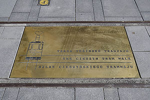 Český Těšín: Nádražní, trasa tešínskej električky, 5.10.2023 Cesky tesin