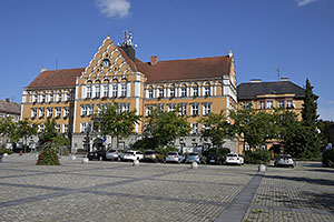 Český Těšín: mestský úrad, Náměstí ČSA, 5.10.2023 Cesky tesin