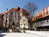 Cesky Krumlov: Dolny hrad, 21.4.2007 Cesky Krumlov