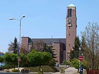 Jablonec nad Nisou: kostol Nejsvětějšího srdce Ježíšova, 30.4.2012 Jablonec nad Nisou