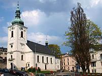 Jablonec nad Nisou: kostol sv. Anny, 30.4.2012 Jablonec nad Nisou