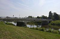 Lanžhot: most cez rieku Morava, 24.8.2019 Lanzhot