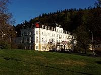 Marianske Lazne: hotel Centralni lazne, 19.4.2007 Marianske Lazne