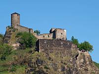 Ústí nad Labem: hrad Střekov, 1.5.2012 Ústí nad Labem