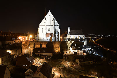 Znojmo: chrám sv. Mikuláše, 26.3.2022 Znojmo