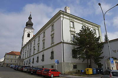 Znojmo: klášter dominikánů, kostel Nalezení sv. Kříže, 27.3.2022 Znojmo