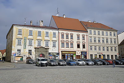 Znojmo: Horní náměstí, 27.3.2022 Znojmo