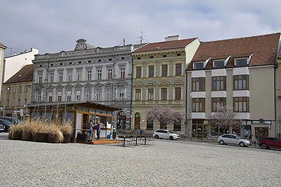 Znojmo: Horní náměstí, 27.3.2022 Znojmo