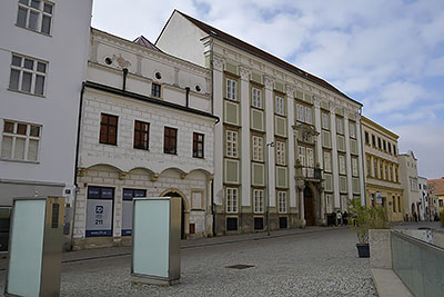 Znojmo: Horní náměstí, 27.3.2022 Znojmo