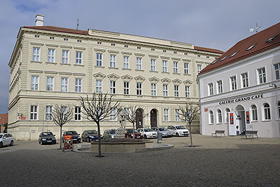 Znojmo: Václavské náměstí, 27.3.2022 Znojmo