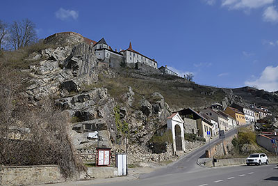 Znojmo: ulica Napajedla, 27.3.2022 Znojmo