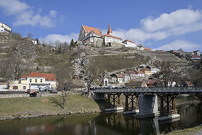 Znojmo: Most U Zeleného stromu, 27.3.2022 Znojmo