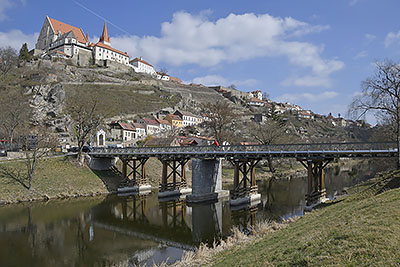 Znojmo: Most U Zeleného stromu, 27.3.2022 Znojmo