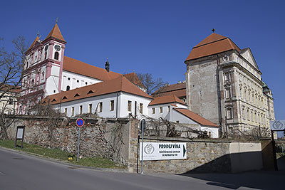 Znojmo: Loucký klášter, 27.3.2022 Znojmo