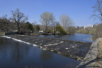 Znojmo: Loucký jez, 27.3.2022 Znojmo