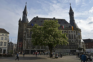 Aachen: Rathaus, Markt, 12.5.2023 Aachen