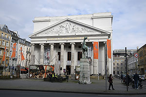 Aachen: Theaterplatz, Fröhlicher Hengst, 12.5.2023 Aachen
