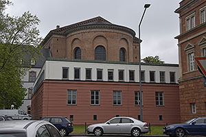Trier: Roter Turm, Konstantinbasilika, 12.5.2023 Trier