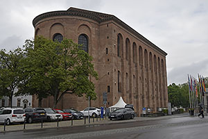 Trier: Aula Palatina, Konstantinbasilika, starorímská palácová bazilika z roku 310, 12.5.2023 Trier