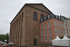 Trier: Aula Palatina, Konstantinbasilika, 12.5.2023 Trier