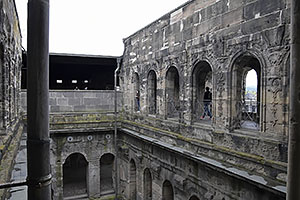 Trier: Porta Nigra, jedna zo 4 brán starovekého mesta Augusta Treverorum, 12.5.2023 Trier
