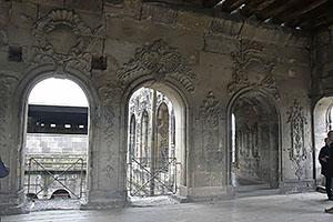 Trier: Porta Nigra, jedna zo 4 brán starovekého mesta Augusta Treverorum, 12.5.2023 Trier