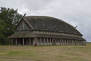 Slagelse: Trelleborg, kruhový Vikingský hrad, 26.7.2022 Slagelse