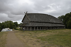 Slagelse: Trelleborg, kruhový Vikingský hrad, 26.7.2022 Slagelse