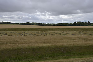 Slagelse: Trelleborg, kruhový Vikingský hrad, 26.7.2022 Slagelse