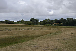 Slagelse: Trelleborg, kruhový Vikingský hrad, 26.7.2022 Slagelse