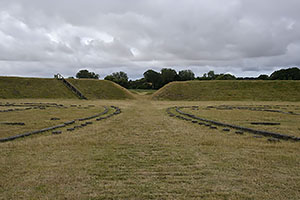 Slagelse: Trelleborg, kruhový Vikingský hrad, 26.7.2022 Slagelse