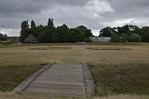 Slagelse: Trelleborg, kruhový Vikingský hrad, 26.7.2022 Slagelse