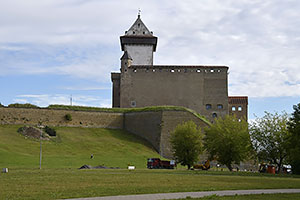 Narva: Narva linnus, Hermanni linnus, hrad Hermann, 15.7.2022 Narva