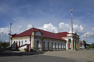Narva: železničná stanica, 15.7.2022 Narva