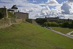 Narva: Narva linnus, Hermanni linnus, hrad Hermann, 15.7.2022 Narva