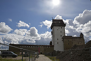 Narva: Narva linnus, Hermanni linnus, hrad Hermann, 15.7.2022 Narva